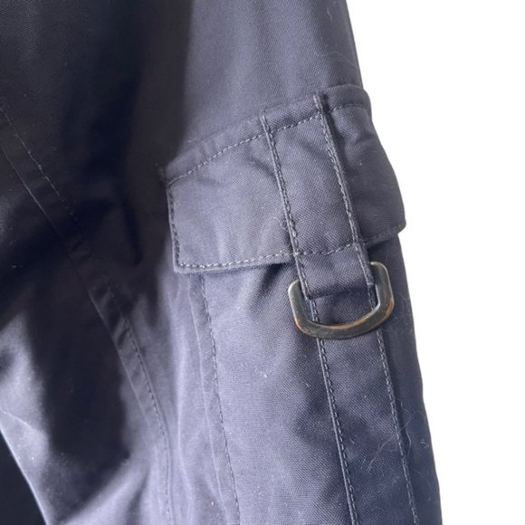 The North Face Black Hyvent Down Mid-Length Parka Hooded Women's XS *Broken Zip* - Picture 12 of 13